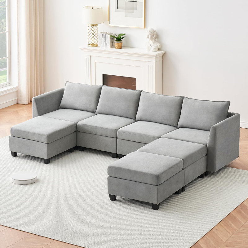 Wayfair sectional with storage discount